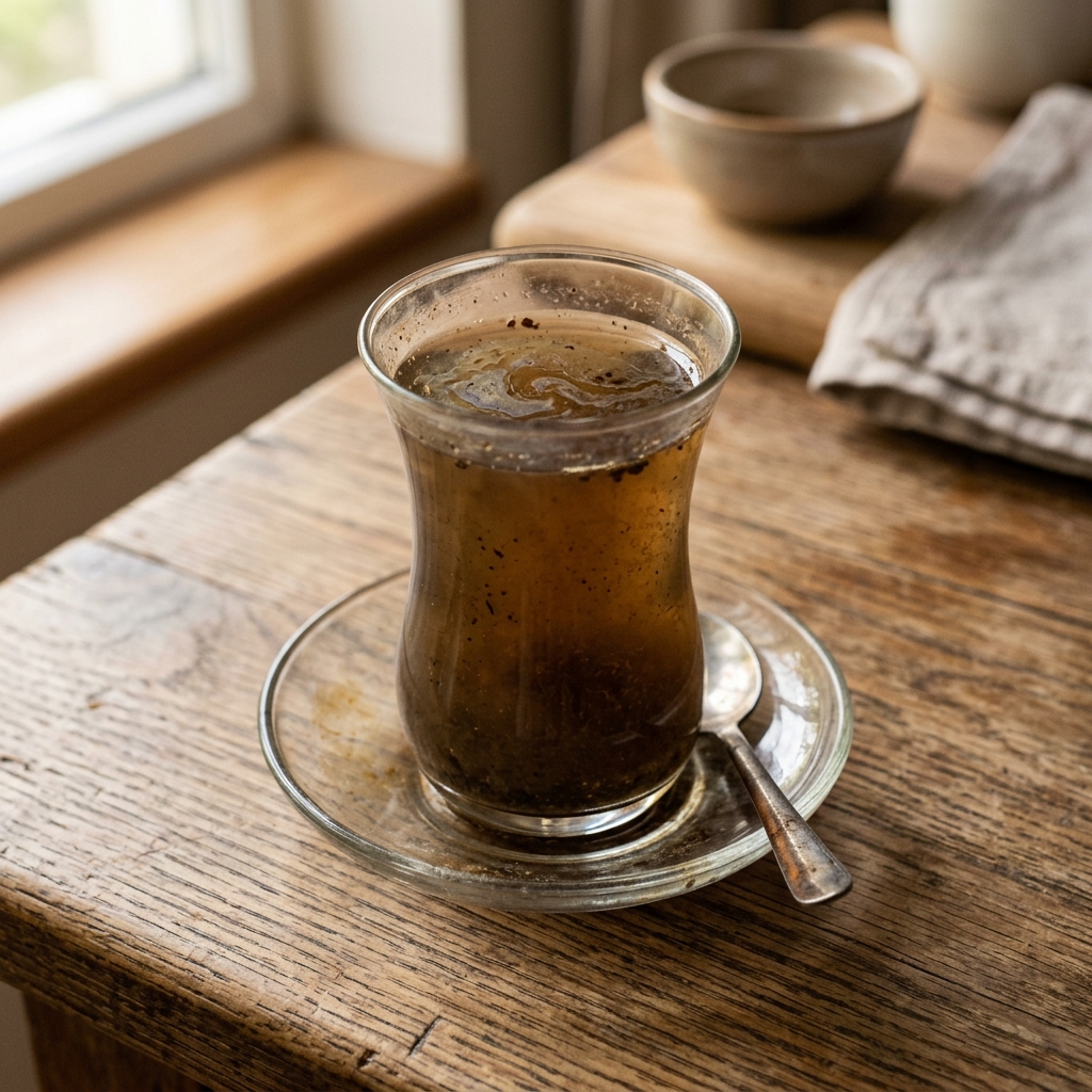 Önce — Çay — Tat Farkı